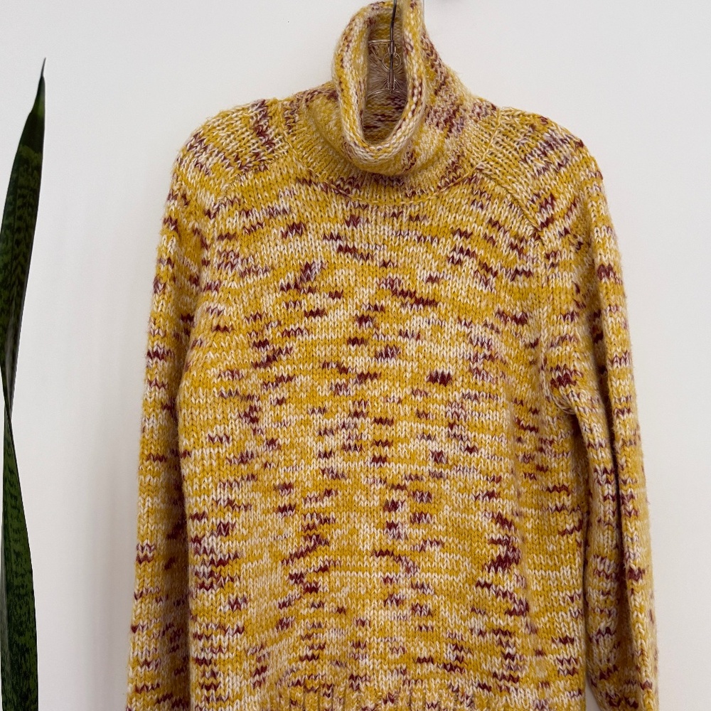 Lou & Grey Knit Sweater in Earth Tones Size Small